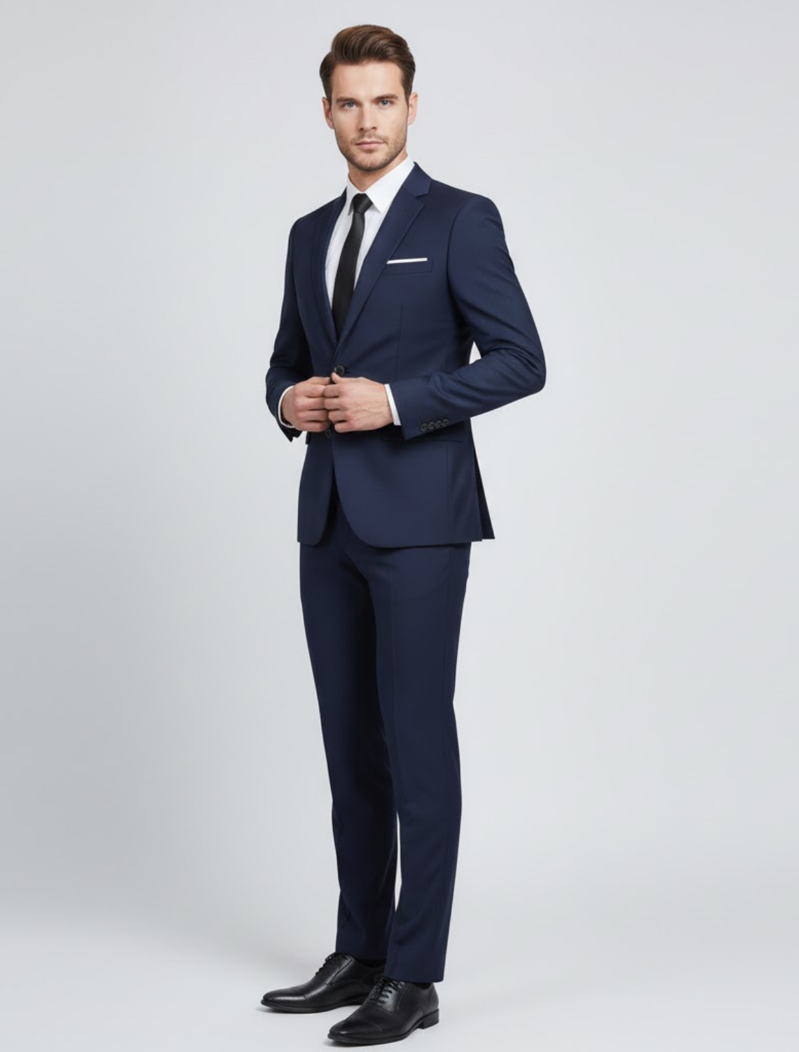 Giorgio Herren Anzug | Modernes Design, Komfortabler Zweiteiler aus Hochwertigem Stoff 0