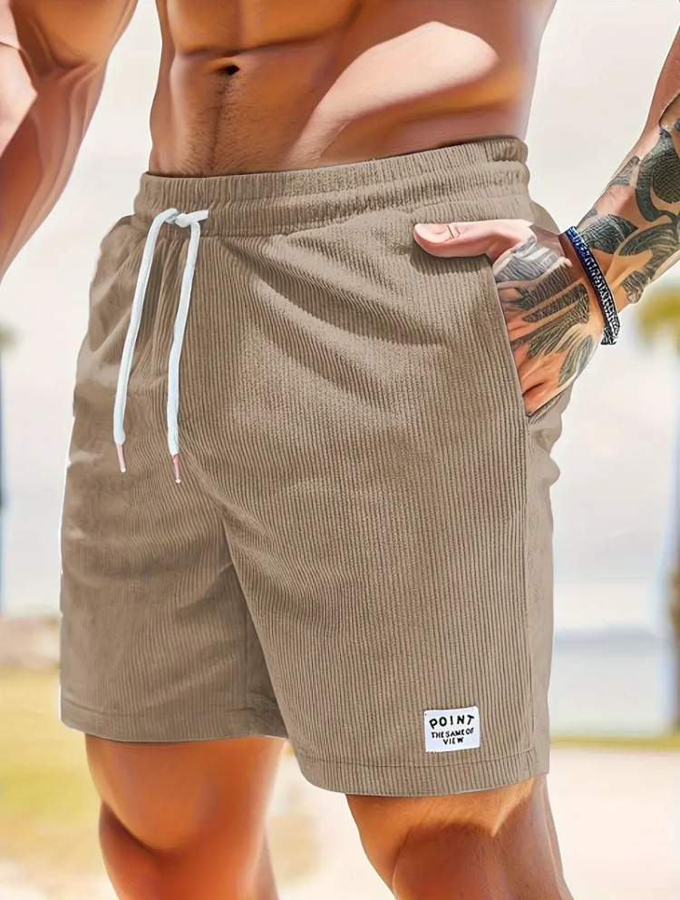 Cori Herren Shorts | Bequemer Cordstoff, Atmungsaktiv und Lässig