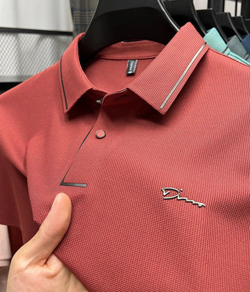 Werner Schwarz Kurzarm Piqué Poloshirt für Herren | Strukturiertes Regular Fit - M/L/XL/2XL/3XL/4XL