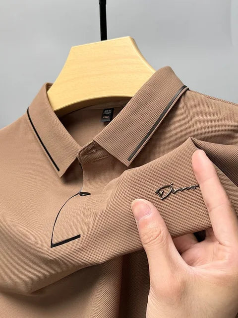 Werner Schwarz Kurzarm Piqué Poloshirt für Herren | Strukturiertes Regular Fit - M/L/XL/2XL/3XL/4XL