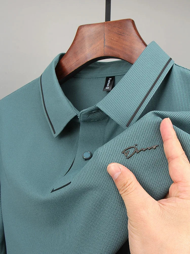 Werner Schwarz Kurzarm Piqué Poloshirt für Herren | Strukturiertes Regular Fit - M/L/XL/2XL/3XL/4XL