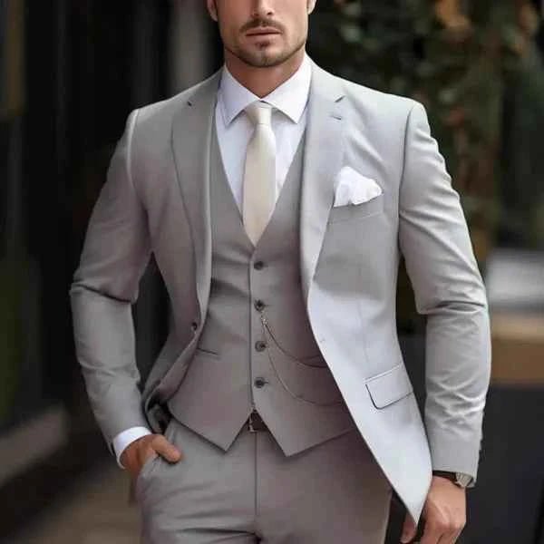 Hugo Herren Anzug | Dreiteilig, Elegant Aus Hochwertigem Stoff 4