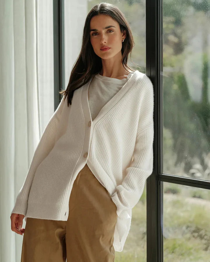 Mystique Maiden Cocoon Cardigan | Weicher Strick, Atmungsaktiv, Oversize-Passform