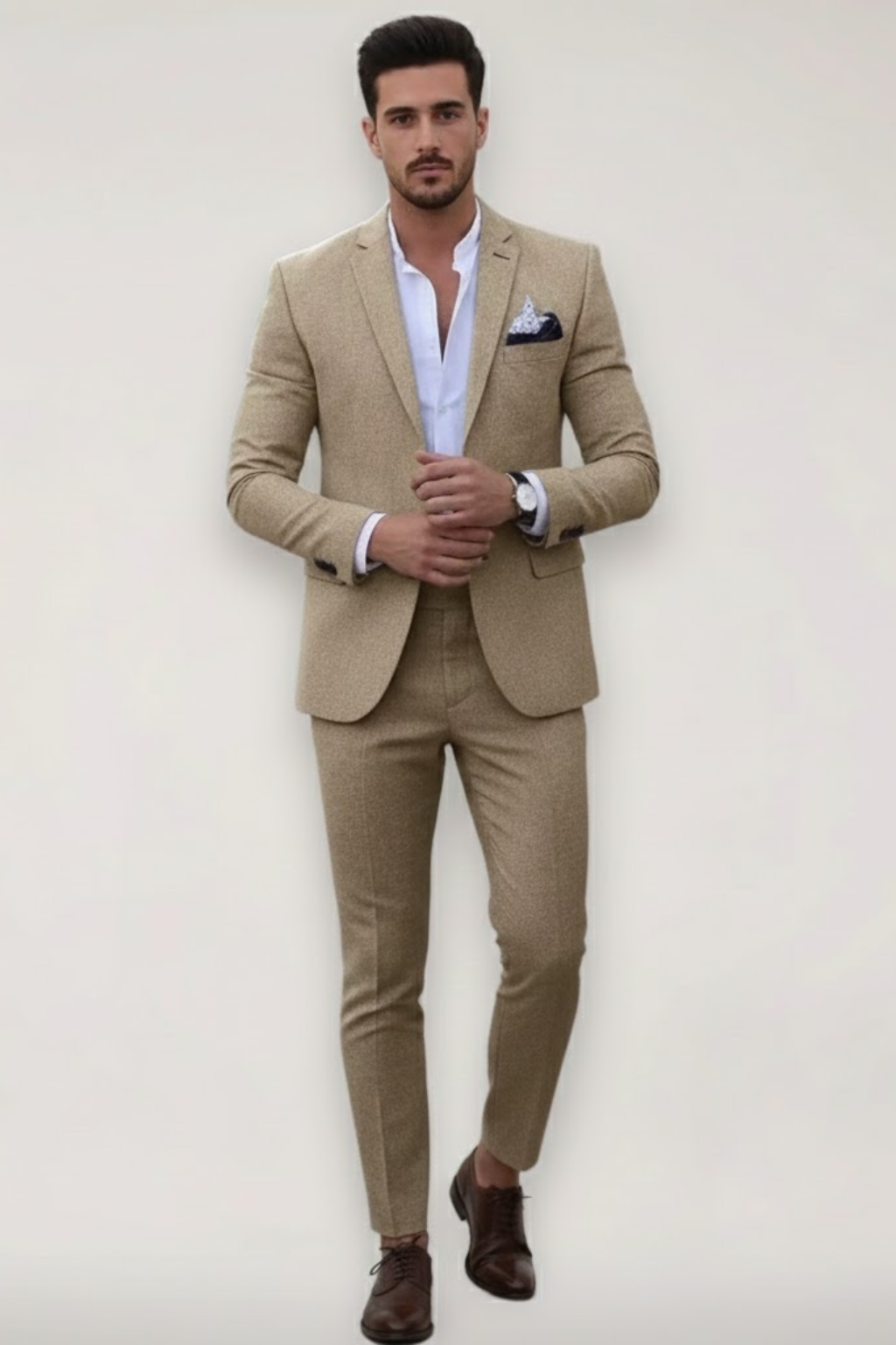 Jasper Herren Anzug | Slim Fit, Moderner Look aus Hochwertigem Stoff 0