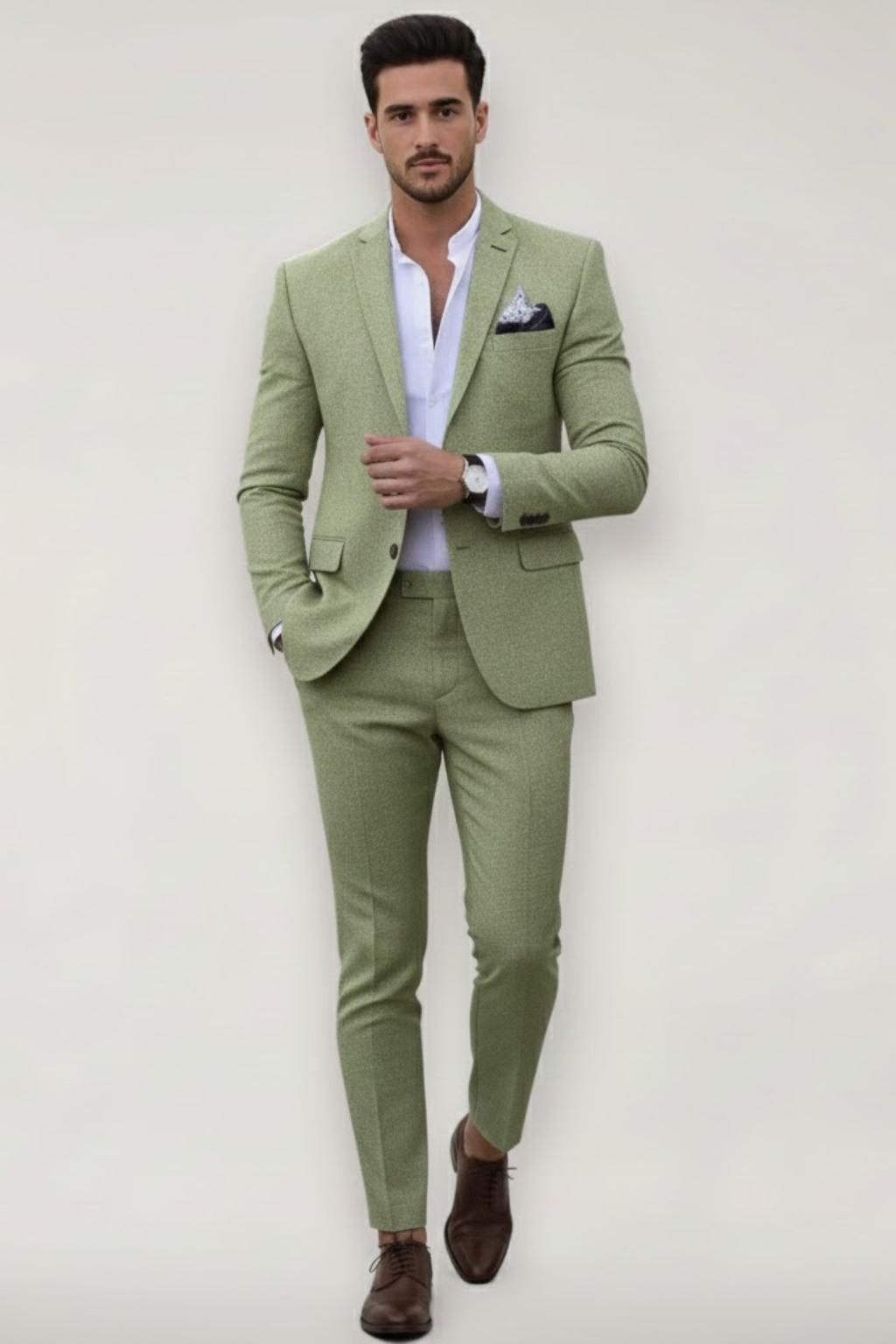 Jasper Herren Anzug | Slim Fit, Moderner Look aus Hochwertigem Stoff 1