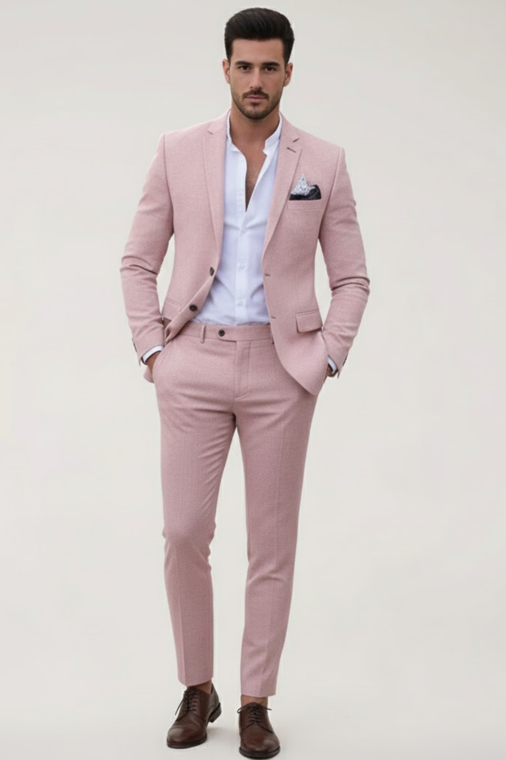 Jasper Herren Anzug | Slim Fit, Moderner Look aus Hochwertigem Stoff 2