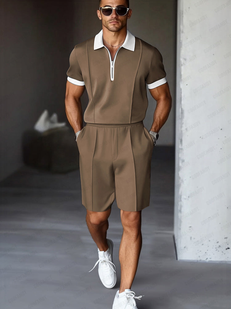 Karo Herren Outfit | Atmungsaktives Funktionsmaterial, Lässig 0