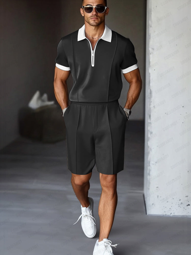 Karo Herren Outfit | Atmungsaktives Funktionsmaterial, Lässig 2