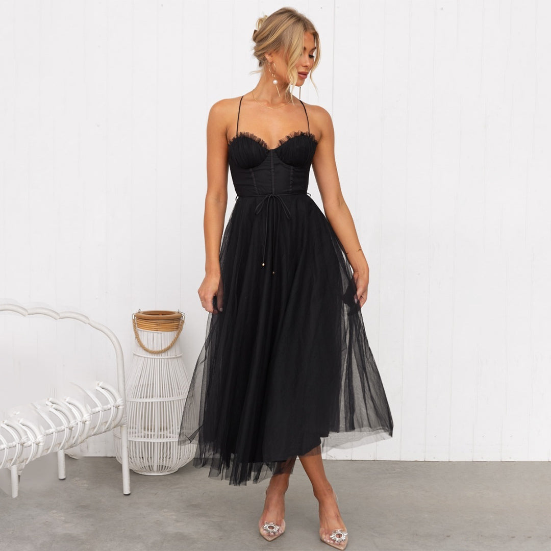 Kira Damen Midi Kleid | Strukturierte Form 3