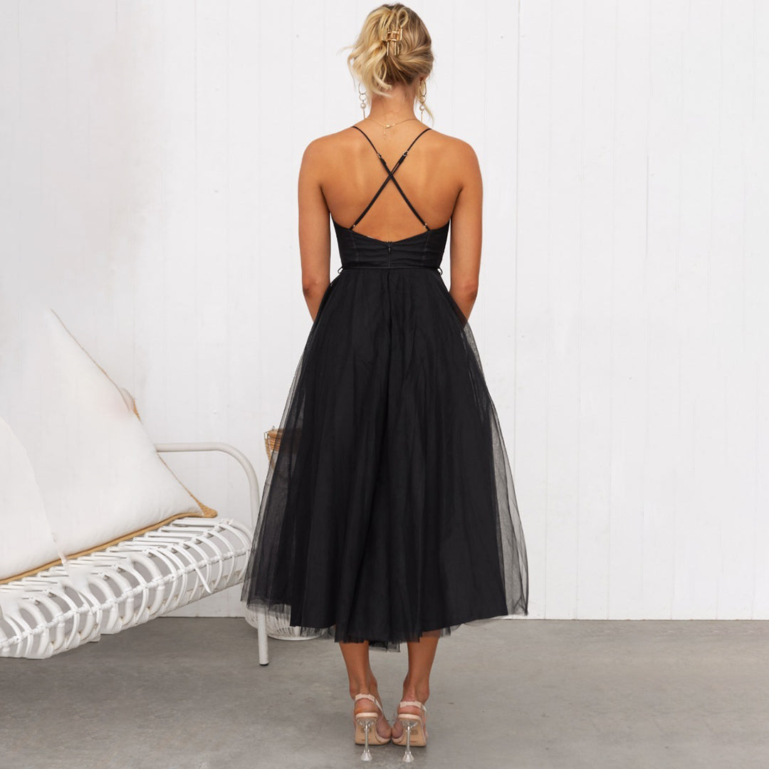Kira Damen Midi Kleid | Strukturierte Form 5