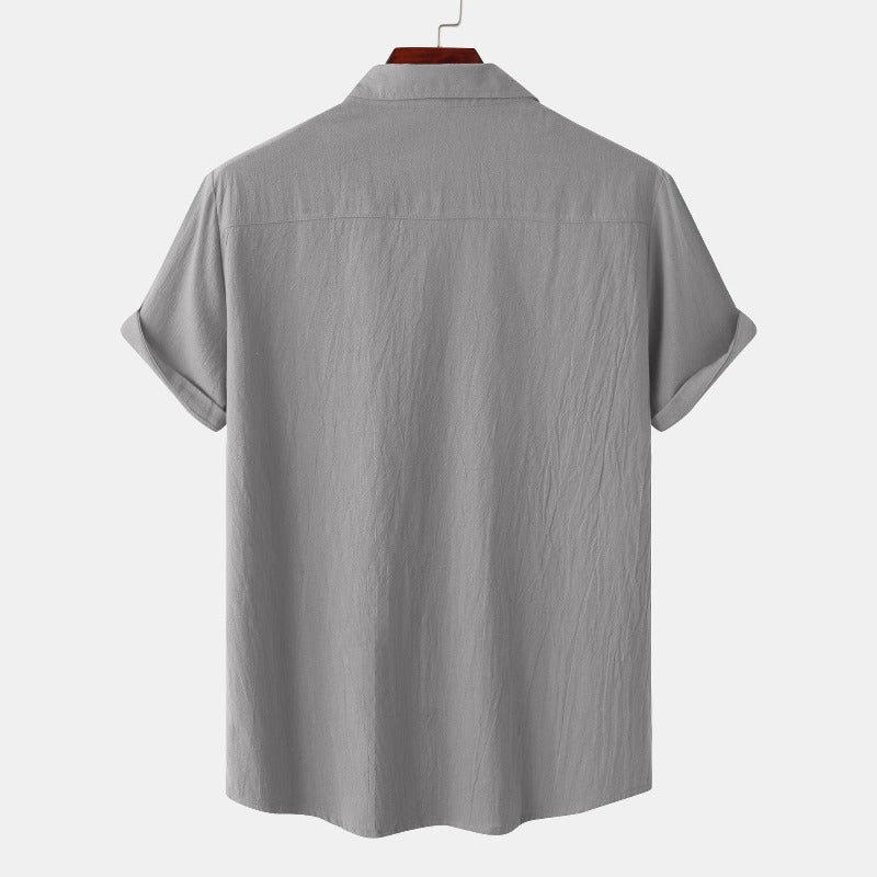 Kurt Herrenhemd | Atmungsaktives Leinen, Kurzarm, Smart-Casual 0