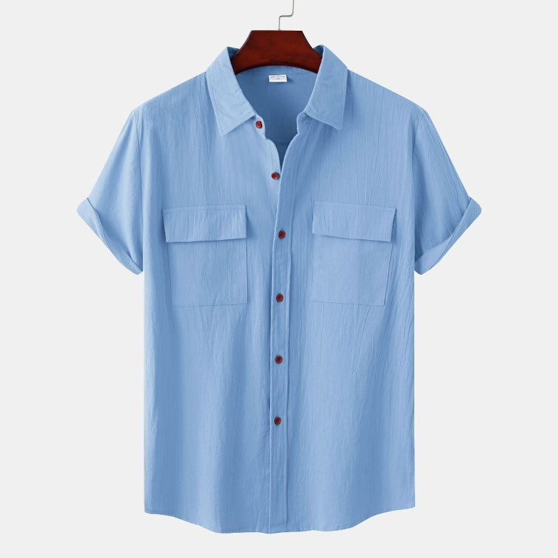Kurt Herrenhemd | Atmungsaktives Leinen, Kurzarm, Smart-Casual 11
