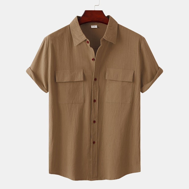 Kurt Herrenhemd | Atmungsaktives Leinen, Kurzarm, Smart-Casual 13
