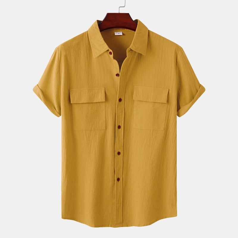 Kurt Herrenhemd | Atmungsaktives Leinen, Kurzarm, Smart-Casual 14