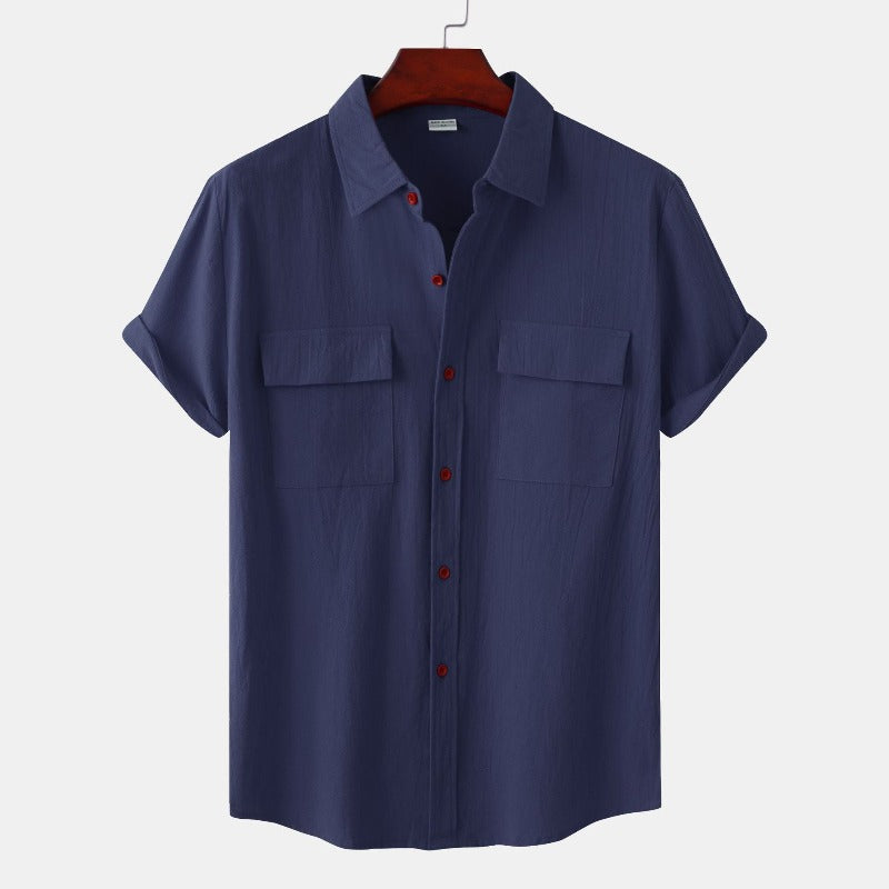 Kurt Herrenhemd | Atmungsaktives Leinen, Kurzarm, Smart-Casual 15