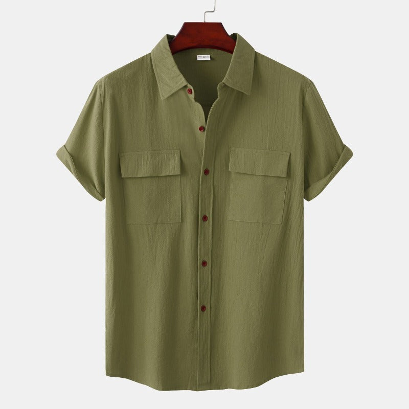 Kurt Herrenhemd | Atmungsaktives Leinen, Kurzarm, Smart-Casual 16