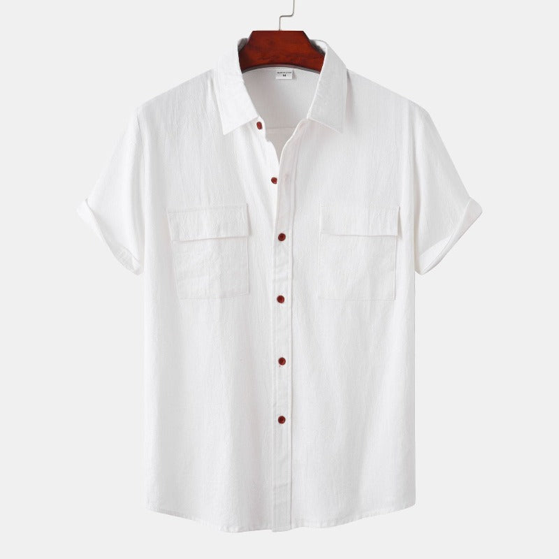Kurt Herrenhemd | Atmungsaktives Leinen, Kurzarm, Smart-Casual 2