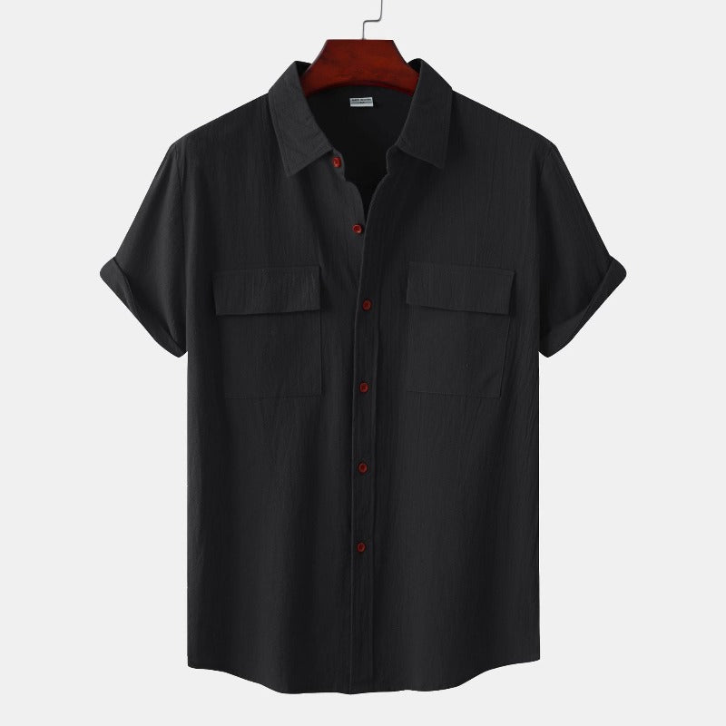 Kurt Herrenhemd | Atmungsaktives Leinen, Kurzarm, Smart-Casual 3