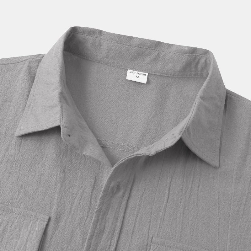 Kurt Herrenhemd | Atmungsaktives Leinen, Kurzarm, Smart-Casual 4