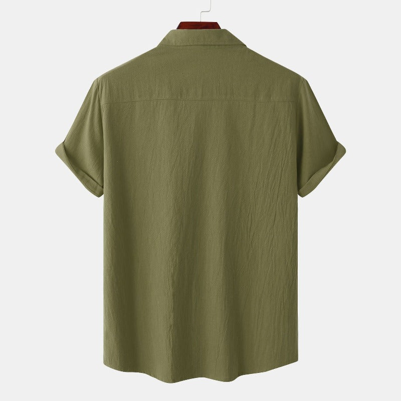 Kurt Herrenhemd | Atmungsaktives Leinen, Kurzarm, Smart-Casual 8