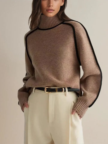 Elenor | Eleganter Rollkragenpullover
