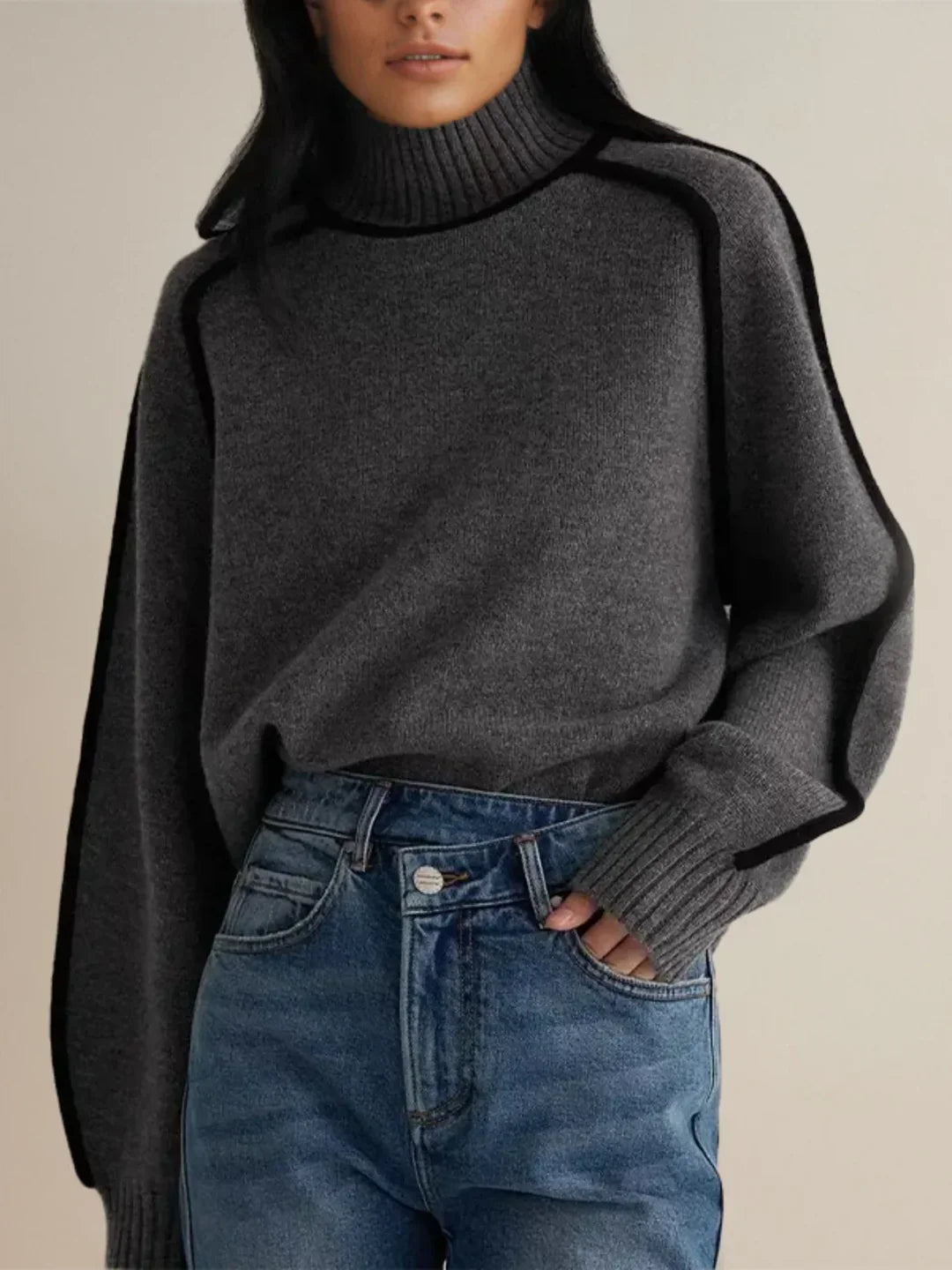 Elenor | Eleganter Rollkragenpullover