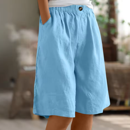 Lina Damen Culotte Shorts | Lockere Passform, Lässig 6