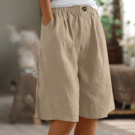 Lina Damen Culotte Shorts | Lockere Passform, Lässig 7