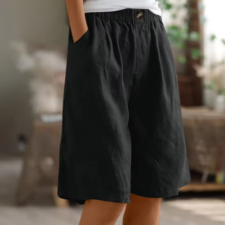Lina Damen Culotte Shorts | Lockere Passform, Lässig 9