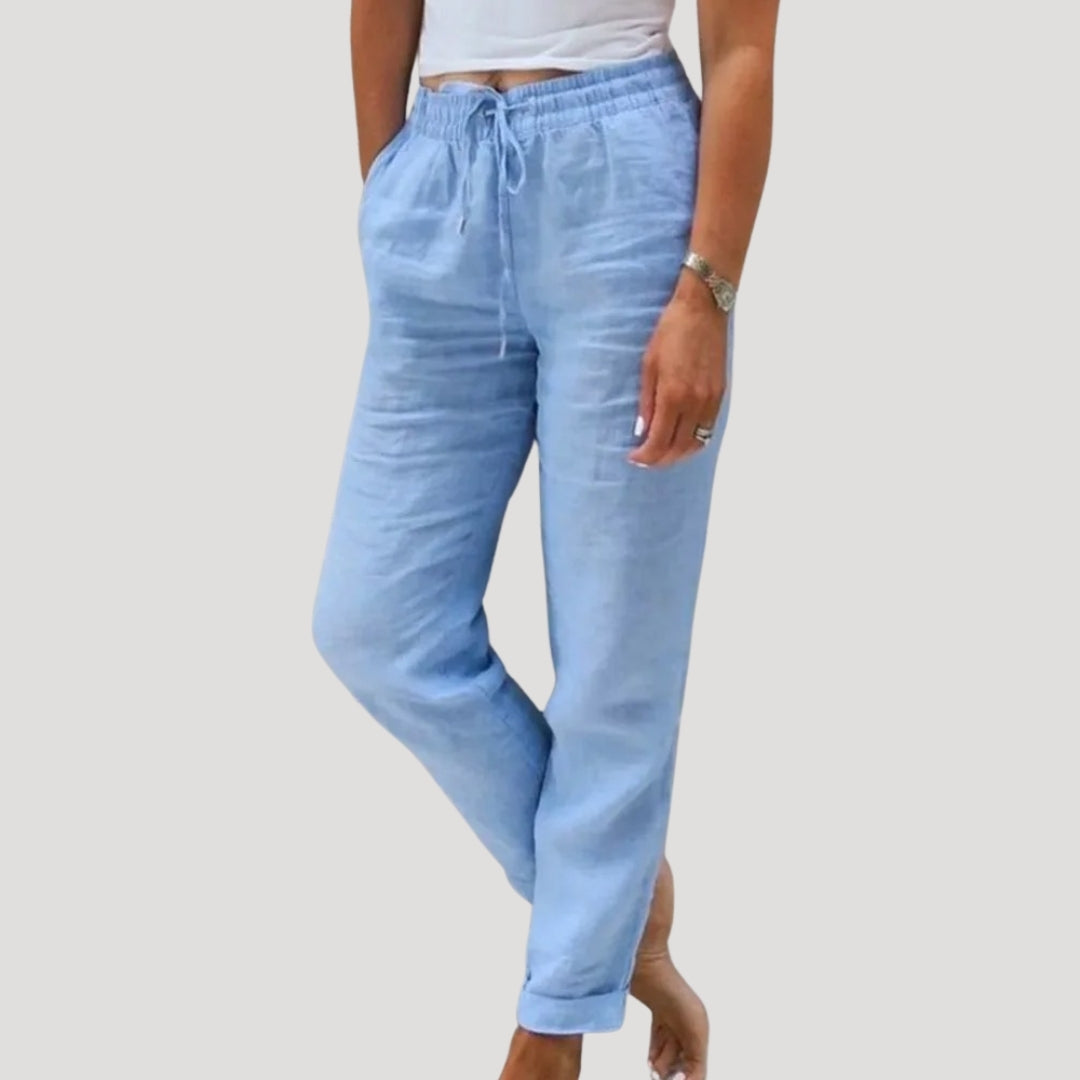 Lina Damen Hose | Elastischer Bund, Bequemer Schnitt 3
