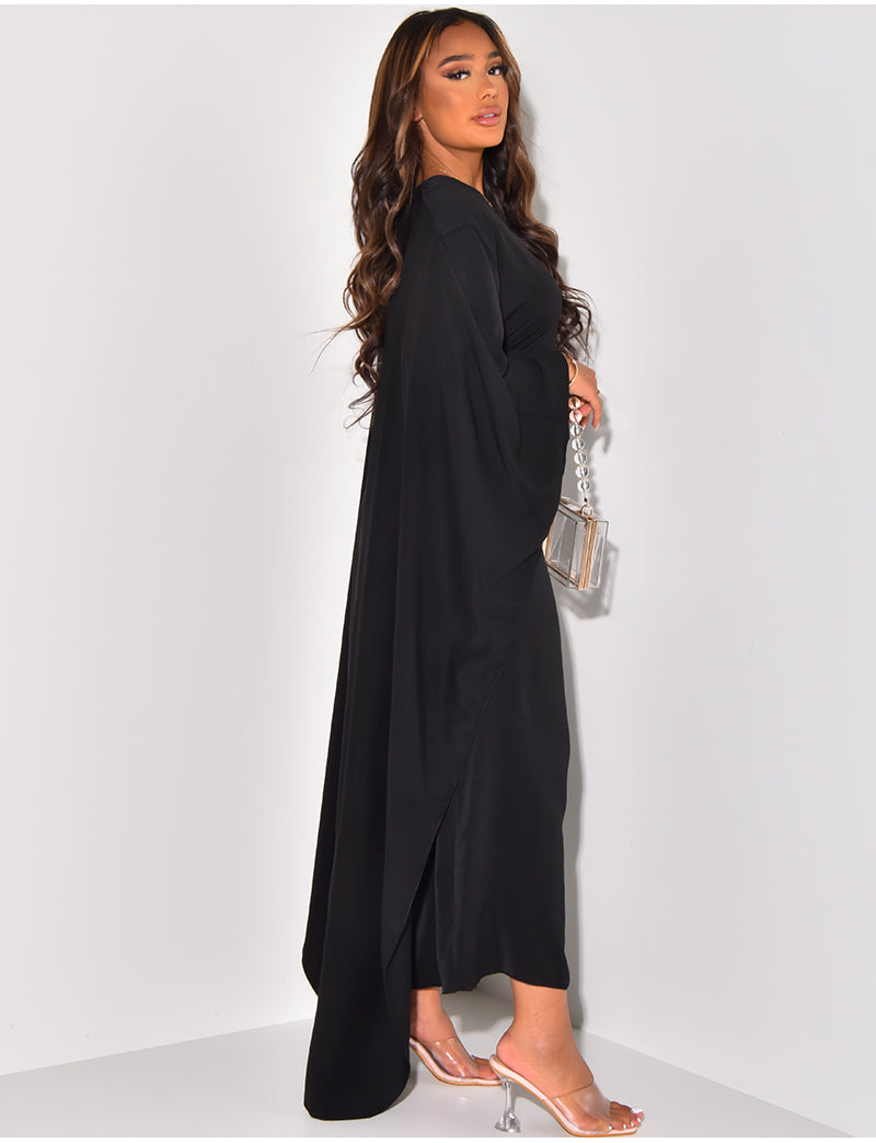 Lina Frauen Cape-Kleid | Fließendes Design 1