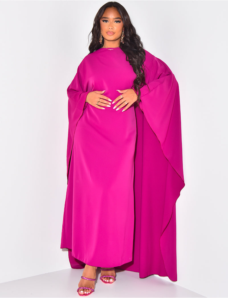 Lina Frauen Cape-Kleid | Fließendes Design 10