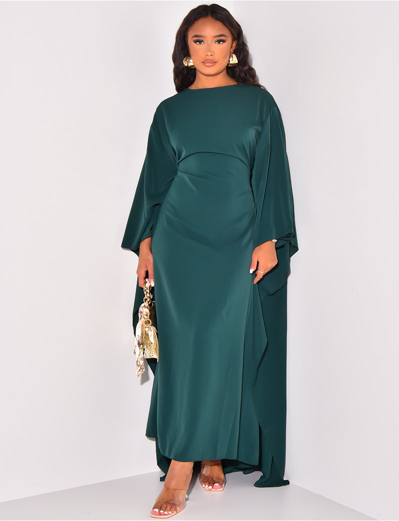 Lina Frauen Cape-Kleid | Fließendes Design 3