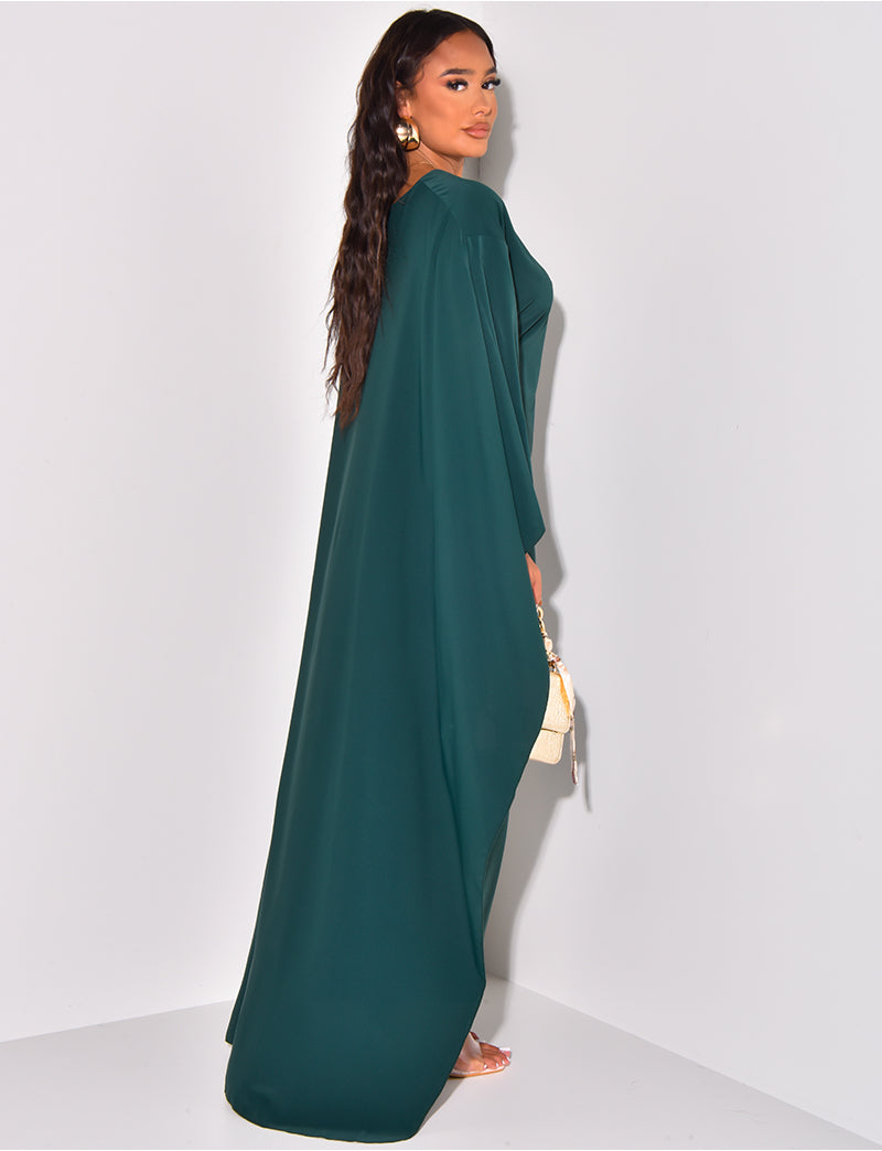 Lina Frauen Cape-Kleid | Fließendes Design 4