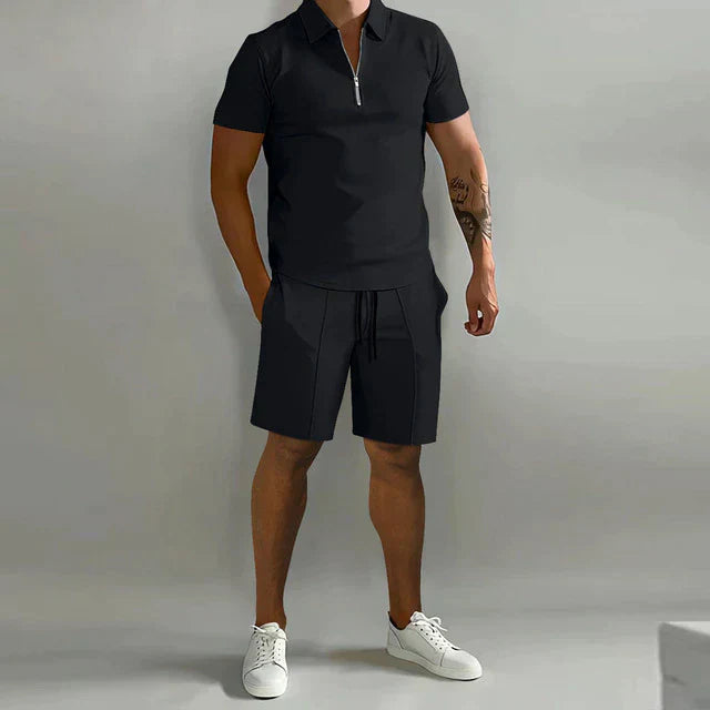 Lino Herren Sommer Set | Atmungsaktives Material, Elegant und Komfortabel 0