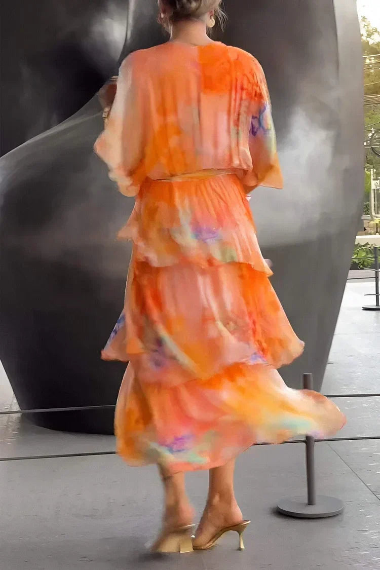 Livia Damen Abendkleid | Leichter Chiffon, Fließende Silhouette 7