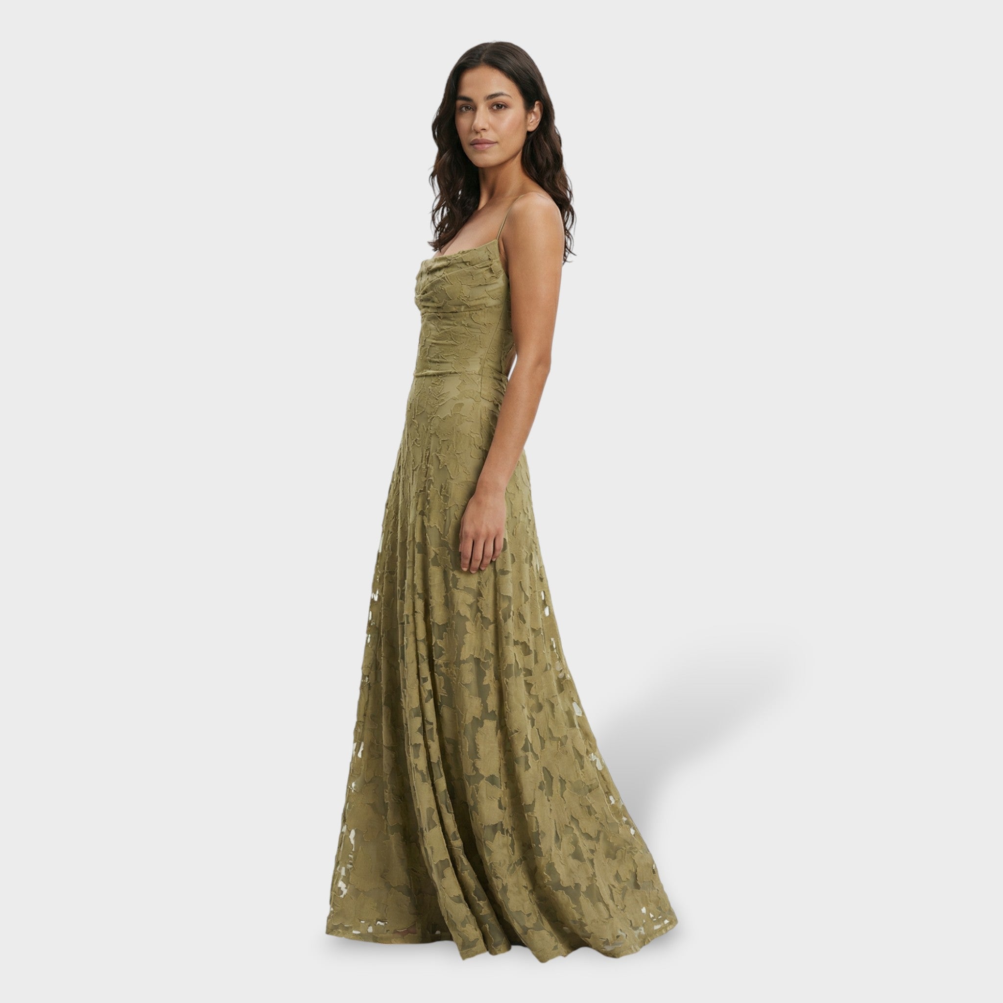 Mara Damen Maxikleid | Offene Rückenpartie, Floral, Ideal Für Sommer Und Abend 2