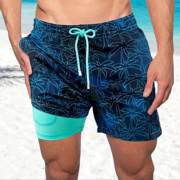 Maro Herren Badeshorts | Leicht Atmungsaktiv, Ideal für Strand und Freizeit 0
