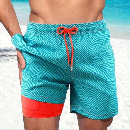 Maro Herren Badeshorts | Leicht Atmungsaktiv, Ideal für Strand und Freizeit 13