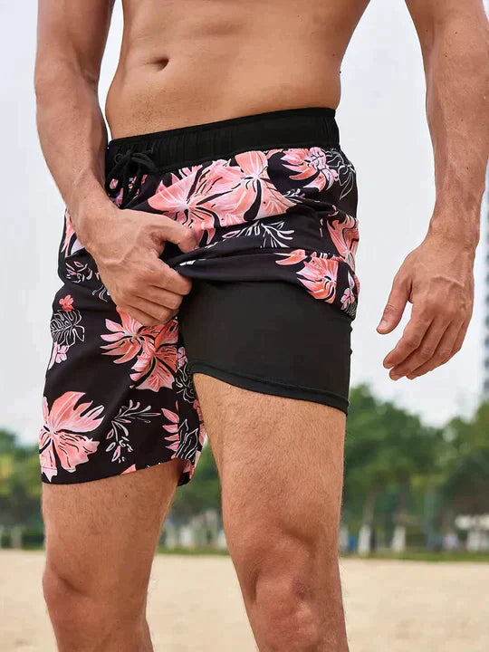 Maro Herren Badeshorts | Leicht Atmungsaktiv, Ideal für Strand und Freizeit 16