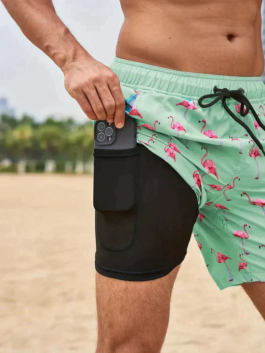 Maro Herren Badeshorts | Leicht Atmungsaktiv, Ideal für Strand und Freizeit 8