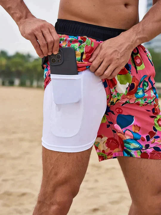 Maro Herren Badeshorts | Leicht Atmungsaktiv, Ideal für Strand und Freizeit 9