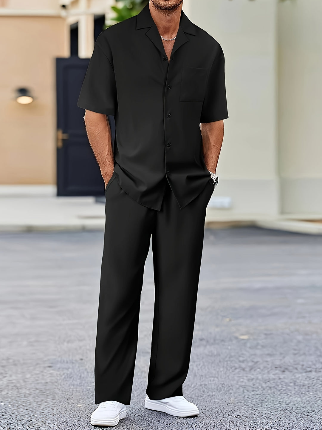 Max Herren Kurzarmhemd | Entspannte Passform, Smart Casual 5