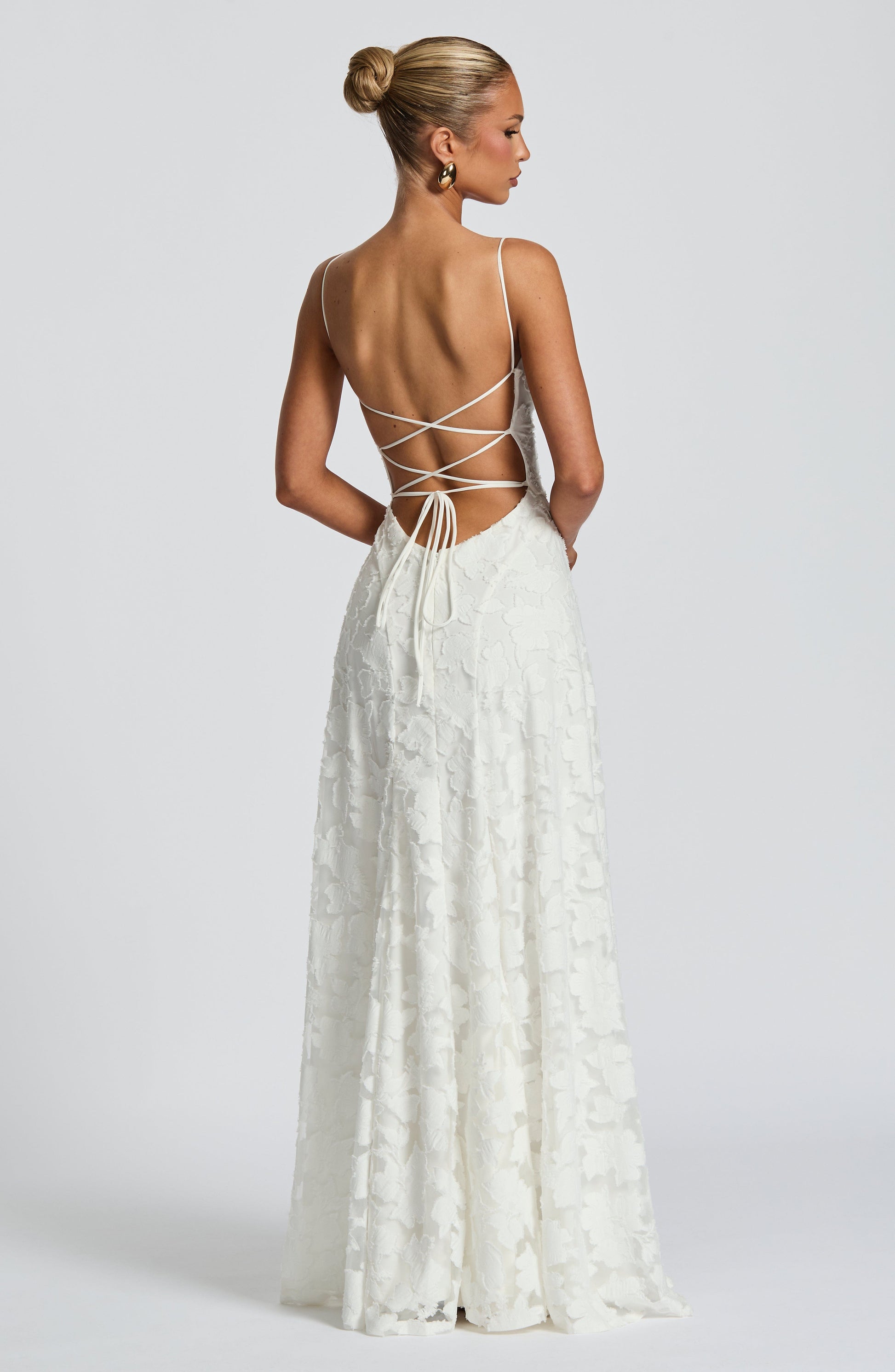 Mila Damen Maxikleid | Spaghettiträger, Florales Muster, Elegant 6