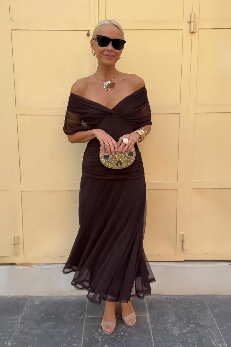 Mira Damen Abendkleid | Fließendes Maxi-Design 1