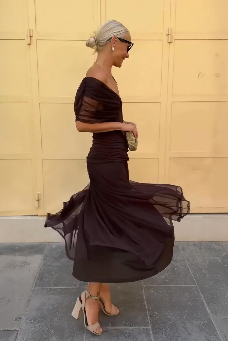 Mira Damen Abendkleid | Fließendes Maxi-Design 4