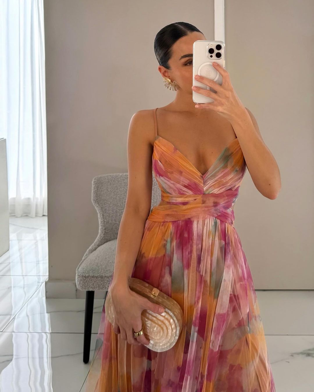 Mira Damen Festliches Kleid | Fließende Länge, Vielseitig für Hochzeitsgäste 2