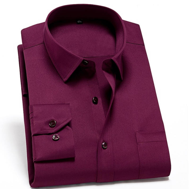 Niko Herren Overshirt | Knitterfreier Stretch, Atmungsaktiv 11