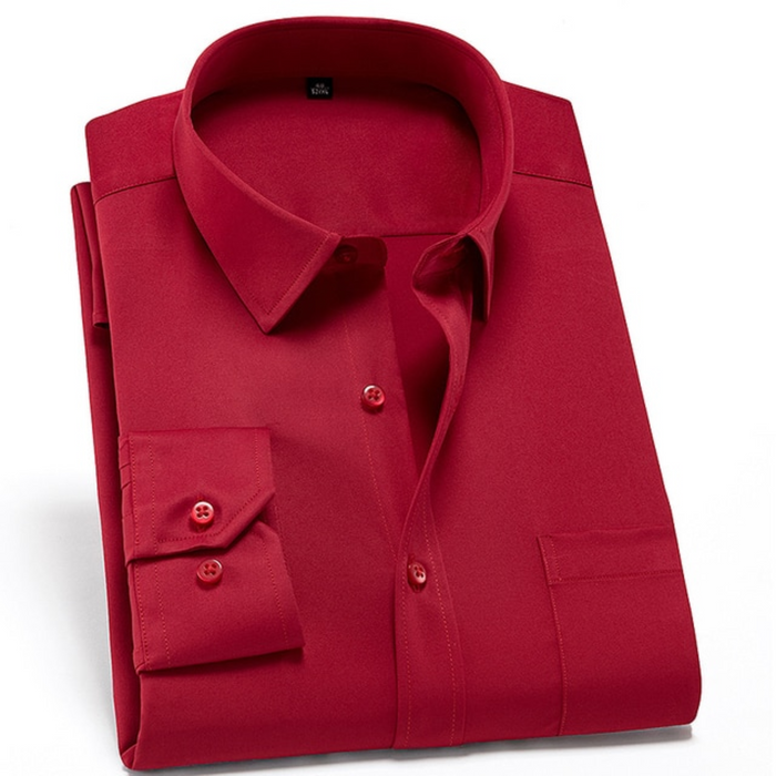 Niko Herren Overshirt | Knitterfreier Stretch, Atmungsaktiv 12