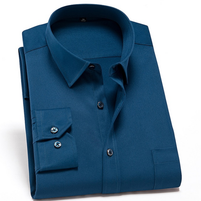 Niko Herren Overshirt | Knitterfreier Stretch, Atmungsaktiv 13